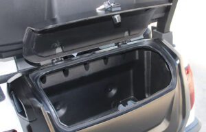 Expanded Ice Chest - Cooler on the Evolution D5 Series Golf Cart